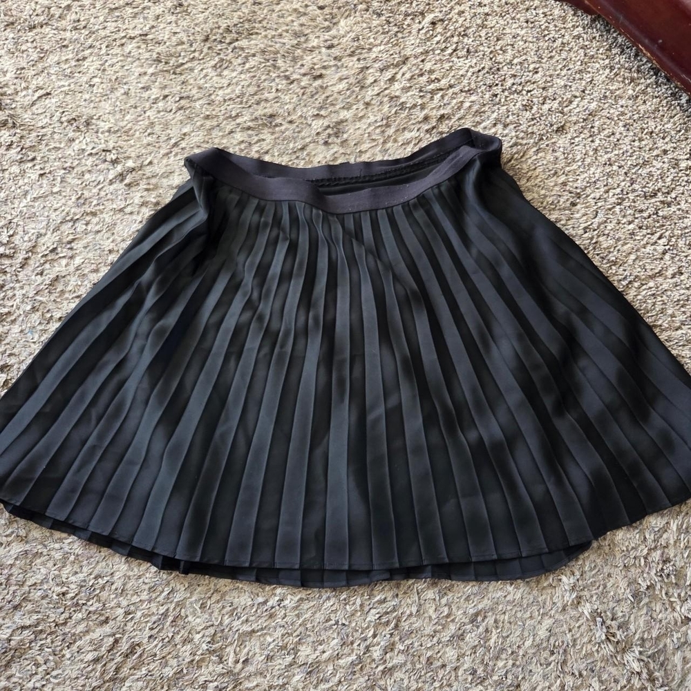 Black Pleated Women’s Skirt